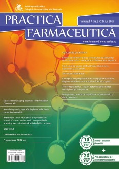 Revista Practica Farmaceutica, Vol. 7, Nr. 2 (22), 2014