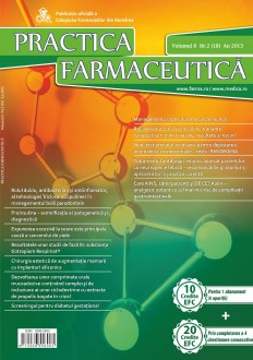 Revista Practica Farmaceutica, Vol. 6, Nr. 2 (18), 2013
