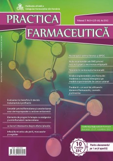 Revista Practica Farmaceutica, Vol. 5, Nr. 3-4 (15-16), 2012