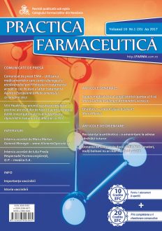 Revista Practica Farmaceutica, Vol. 10, Nr. 1 (35), 2017